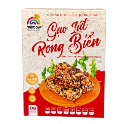 Bánh hạt gạo lứt rong biển 160gr