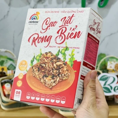 Bánh hạt gạo lứt rong biển 160gr