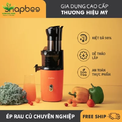 Máy Ép Chậm SnapBee S300 ELITE - Ép Trái Cây Nguyên Quả - Động Cơ Cao Cấp, Êm Nhất Thị Trường