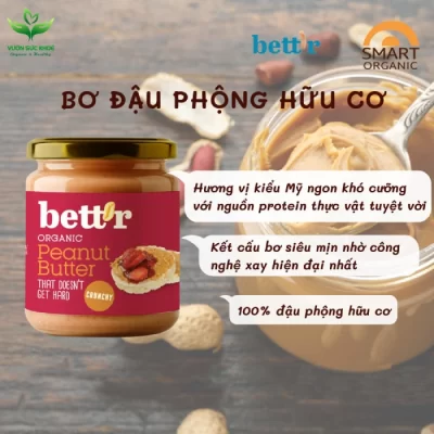 Bơ đậu phộng hữu cơ 250Gr