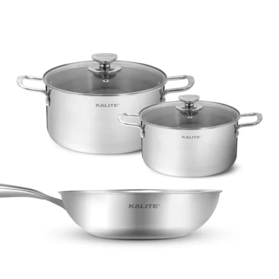 Bộ nồi chảo Kalite Eco Trio