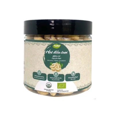 Hạt điều nhân trắng hữu cơ hạt vỡ 250g Anbio