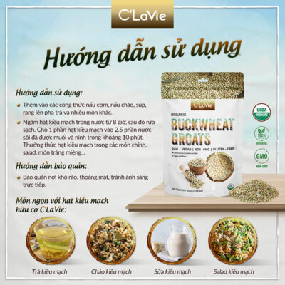 Hướng dẫn sử dụng hạt kiều mạch