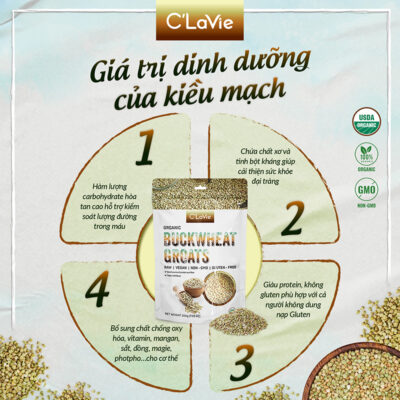 Giá trị dinh dưỡng hạt kiều mạch