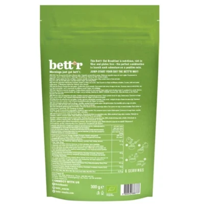 Yến mạch hữu cơ 300g Bett’r Hgreen
